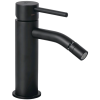 Смеситель Paffoni Light LIG131NO для биде, без донного клапана, черный матовый