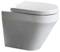 Унитаз Hatria Daytime EVO YXV701 приставной, без сидение, цвет белый