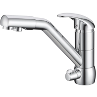 Смеситель Seaman Barcelone SSL-5361-WP для кухни, с подключением к фильтру, хром