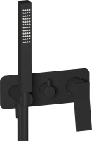 Смеситель для ванны с душем IB Rubinetterie Wave EWA314NP matt black