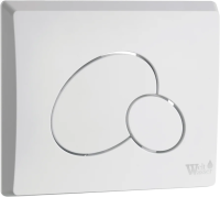 Кнопка смыва WeltWasser WW Marberg 410 RD GL-WT белая глянцевая