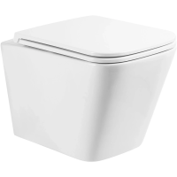 Унитаз подвесной BelBagno Ardente-R BB520CH-TOR/SC безободковый, торнадо, с сиденьем микролифт, белый