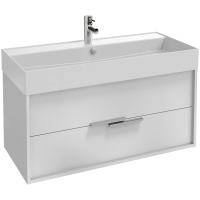 Тумба под раковину 100 см Jacob Delafon Vivienne EB1668-J5-J5 подвесная, цвет белый глянец
