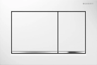 Кнопка для инсталяции Geberit Omega 30 115.080.KJ.1 цвет белый/цвет хром