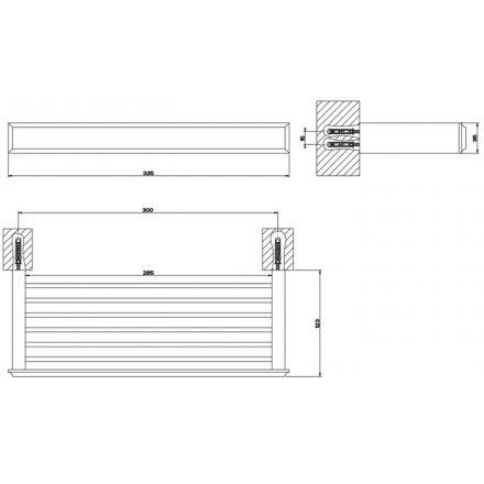 Полка Gessi Eleganza 46547#031