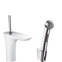 Смеситель для раковины с гигиеническим душем Hansgrohe PuraVida 15275400