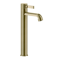 Смеситель для раковины Gessi INCISO 
 58003#727 браш.латунь PVD