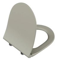 Сиденье для унитаза Vitra Sento 120-020-009, тонкое с микролифтом, матовый тауп