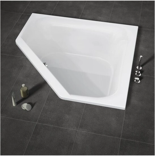 акриловая ванна riho austin 145x145 b005001005 (ba1100500000000) без гидромассажа