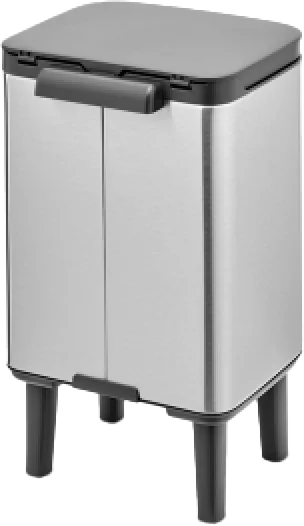 Мусорное ведро Brabantia Bo Hi 227103 4 л, матовая сталь