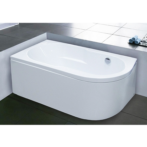 акриловая ванна royal bath azur 140x80 l rb614200l без гидромассажа