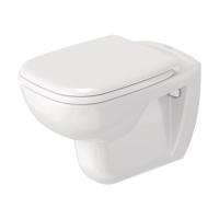 Duravit D-Code Комплект: подвесной унитаз 253509 355х545 мм.+ сиденье без микролифта 006731 (СПЕЦЦЕНА со склада поставщика!)