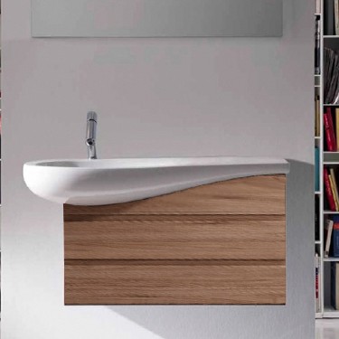 Тумба под раковину Laufen IL Bagno Alessi 73x32 (орех) 4.2447.0.097.630.1