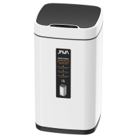Мусорное ведро Java S-883-12W сенсорное, 12 л, цвет белый