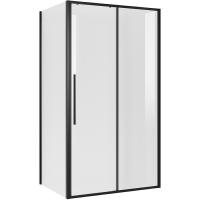 Душевой уголок Niagara Nova 120х90 NG-84-12AB-A90B-34 профиль Черный матовый стекло прозрачное
