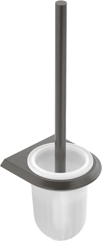 Ёршик для унитаза Cezares Liner LINER-TBS-V-GM настенный, оружейная сталь