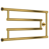 Полотенцесушитель водяной 320x650 золотой Сунержа High-Tech+ model "G" 03-4051-3265