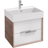 Тумба 60 см Jacob Delafon Vivienne EB1666-E75-J5 цвет дуб давос/белый глянец