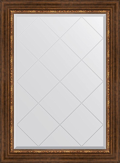 Зеркало Evoform Exclusive-G BY 4191 76x104 см римская бронза