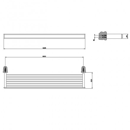 Полка Gessi Eleganza 46545#713