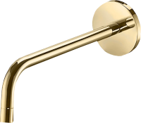 Излив Paffoni Light ZBOC139HG для ванны, медовое золото