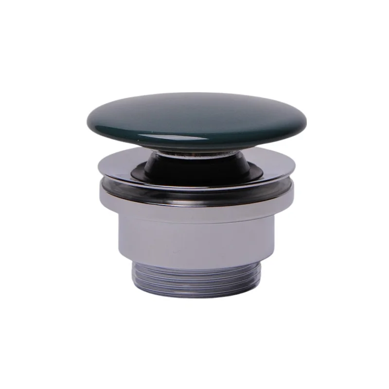 Донный клапан Plumberia Selection Ixo ceramica XO212PL для раковины, без перелива, глянцевый петролио