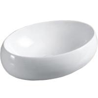 Раковина CeramaLux 9030В накладная, 48x34 см, белая