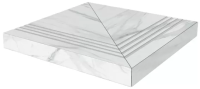 Kerama Marazzi SG507102R/GCS Ступень Монте Тиберио лаппатированный угловая левая клееная 33*33