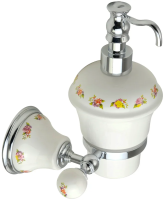 Дозатор для жидкого мыла Migliore Provance 17655 белый | хром