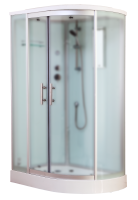 Душевая кабина Timo Standart Silver Fabric T-6602SLF 120х85