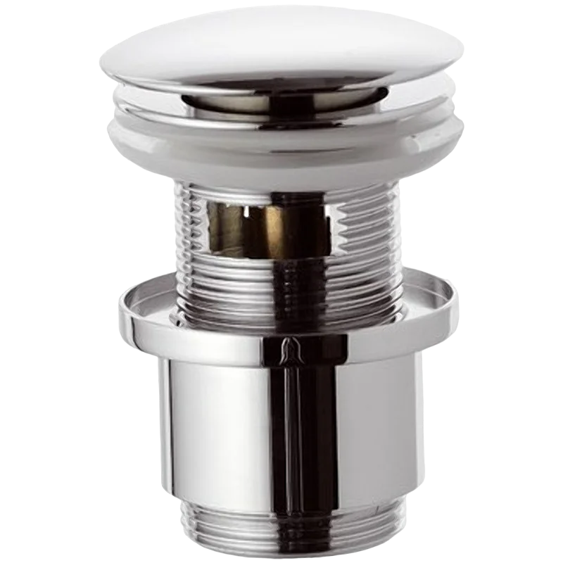 Донный клапан Remer 905CC2114 для раковины, с переливом, хром