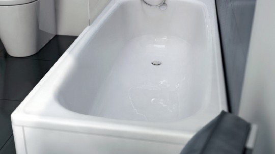стальная ванна blb europa b50e22001 150x70 см, без гидромассажем, цвет белый