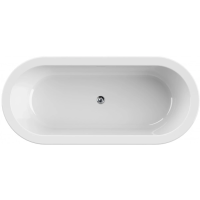 Акриловая ванна Cezares Slim 180x80 SLIM CENTRAL-180-80-60-W37-SET без гидромассажа