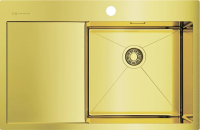 Мойка кухонная Omoikiri Akisame 78-LG-R светлое золото