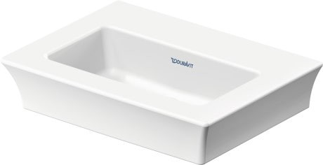 Раковина встраиваемая Duravit White Tulip 0737450070 без отверстия под смеситель, цвет белый