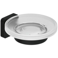 Мыльница Kludi Vela S 2598539 черный матовый