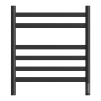 Полотенцесушитель Point Селена PN16856B электрический, 50x60 см, черный