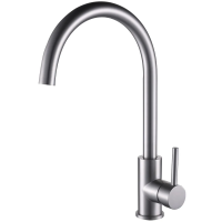 Смеситель для кухни Oliveeka OL-963002-BN никель матовый