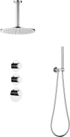 Душевой комплект Timo Saona SX-2399/00SM С ВНУТРЕННЕЙ ЧАСТЬЮ, с термостатом, хром