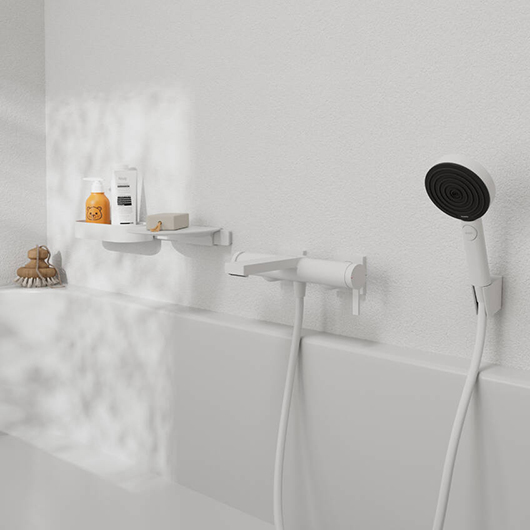 Полка Hansgrohe WallStoris 27915700, матовый белый