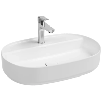 Раковина Isvea Infinity 10NF65060SV-2L накладная, 60x40 см, Белый матовый