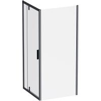 Душевой уголок AM.PM Gem 90х90 W90G-404-9090-BT профиль Черный матовый стекло прозрачное