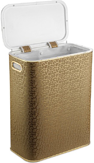 Корзина для белья Geralis FGG-B золото, стандартная