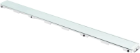 Решетка TECE TECEdrainline 601290: прямая, стекло, 120 см, зеленая