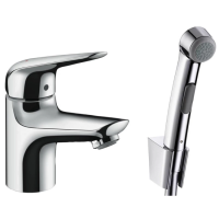 Смеситель для раковины с гигиеническим душем Hansgrohe Novus 71144000