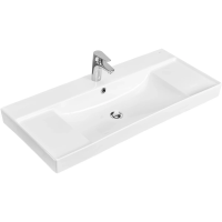 Раковина Roca Ona ZRU9308335 100x46 см, накладная, белый