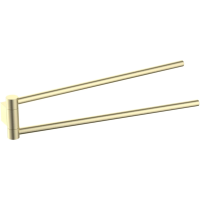 Полотенцедержатель Timo Luiro 18559/17 43,7 см, поворотный, двойной, золотой матовый