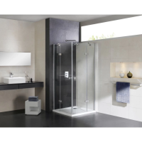 Душевой уголок 120x120 см Cezares CRYSTAL-S-A-2-120-C-Cr прозрачное