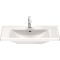 Раковина полувстраиваемая Duravit D-Neo 80 см 2367800000, цвет белый