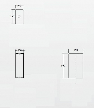 бачок для унитаза galassia xes/meg11 9925 белый